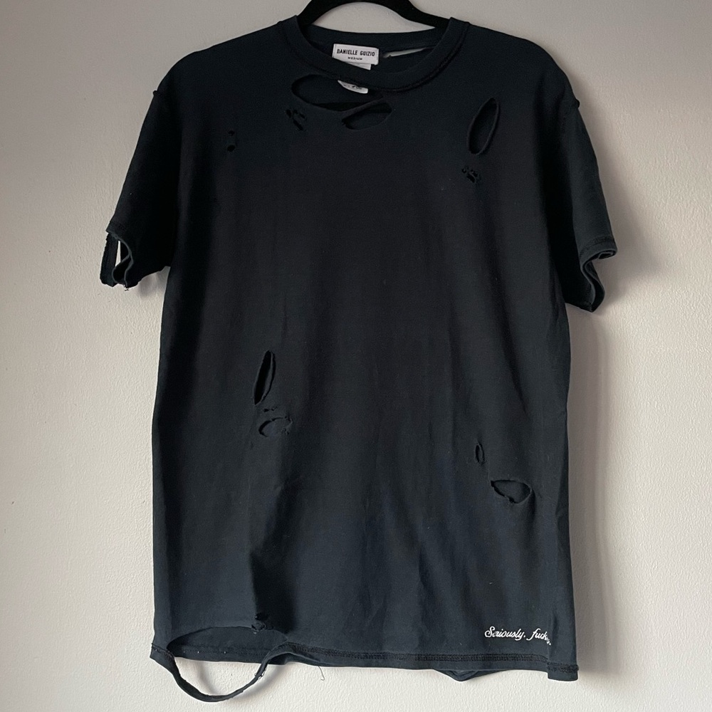 Danielle Guizio Seriously Fuck You Shirt SZ M